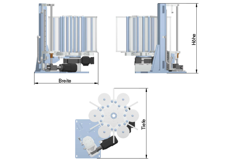 feeder-storage - CAD-Zeichnung