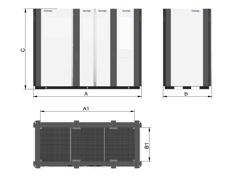 floor-cell - 1 x 2.5 | CAD-Zeichnung floor-cell - 1 x 2.5 | CAD-Zeichnung