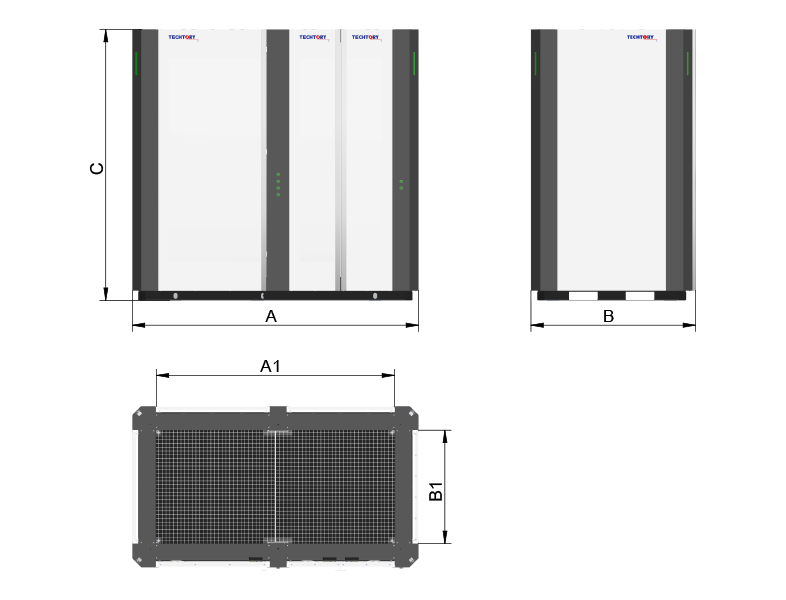 floor-cell - 1 x 2 | CAD-Zeichnung