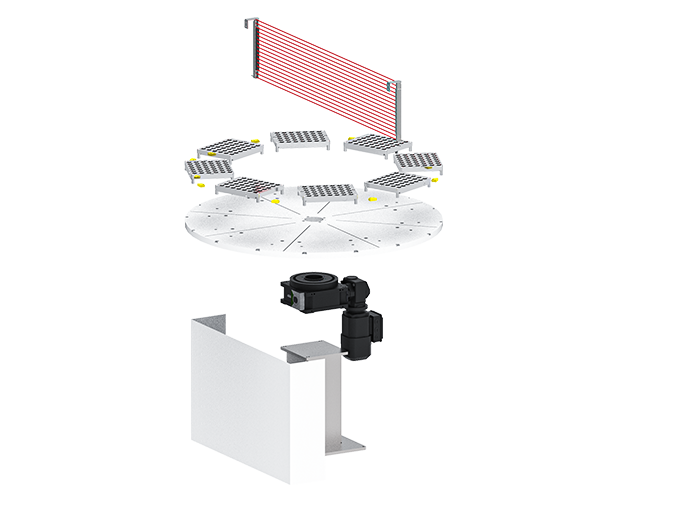 rotary-storage - Explosionszeichnung