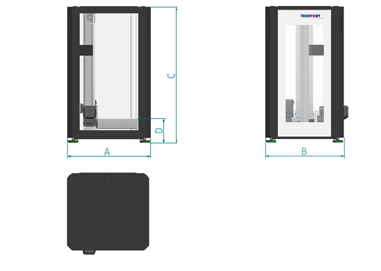 CAD-Zeichnung: Lift